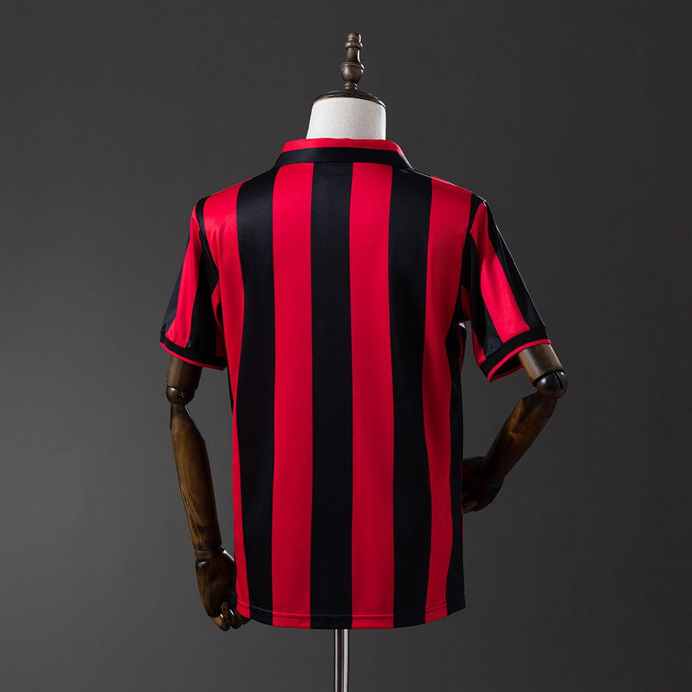 AC MILAN 1990/91 HOME SHIRT – Retro Soccer