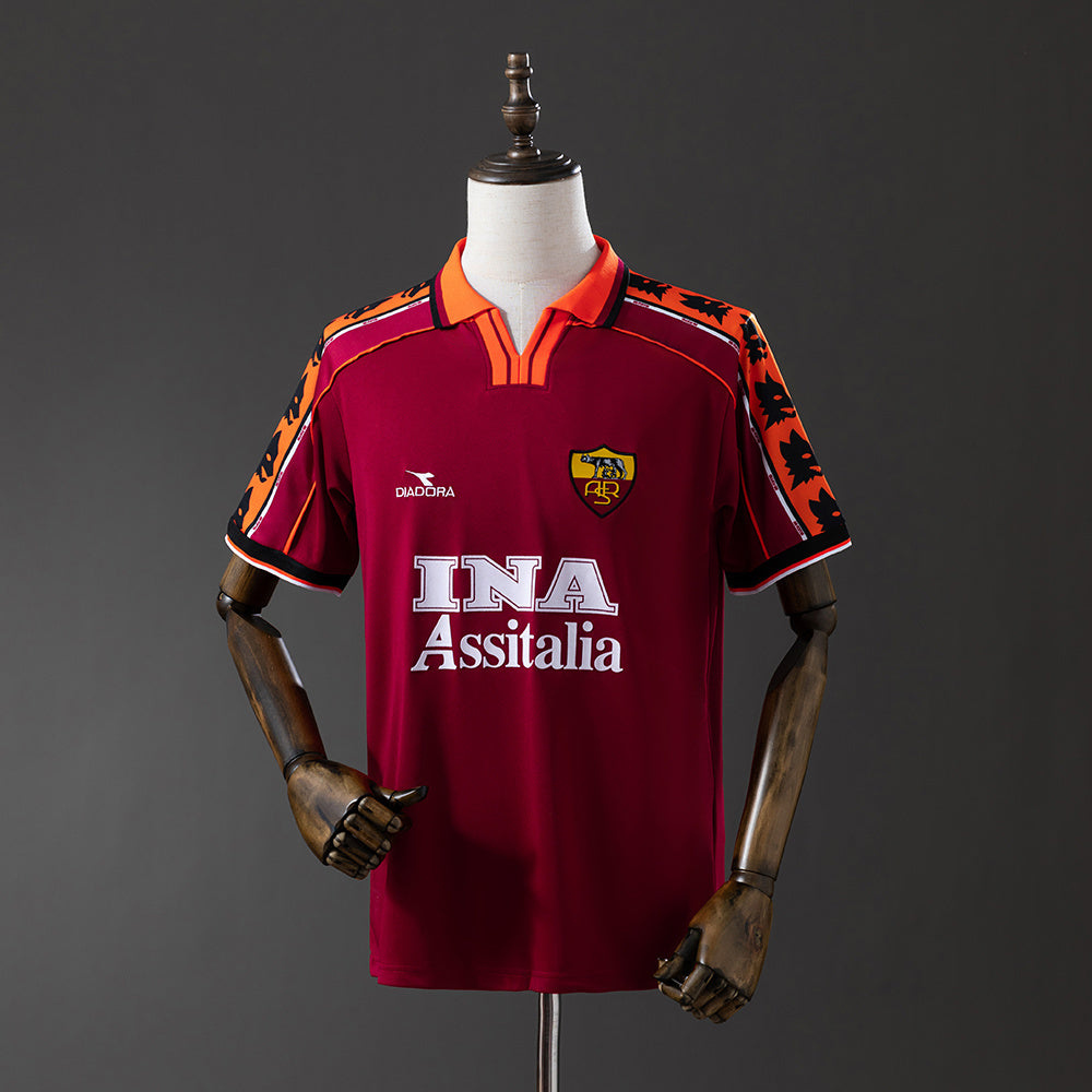 ROMA 1998/99 HOME SHIRT – Retro Soccer