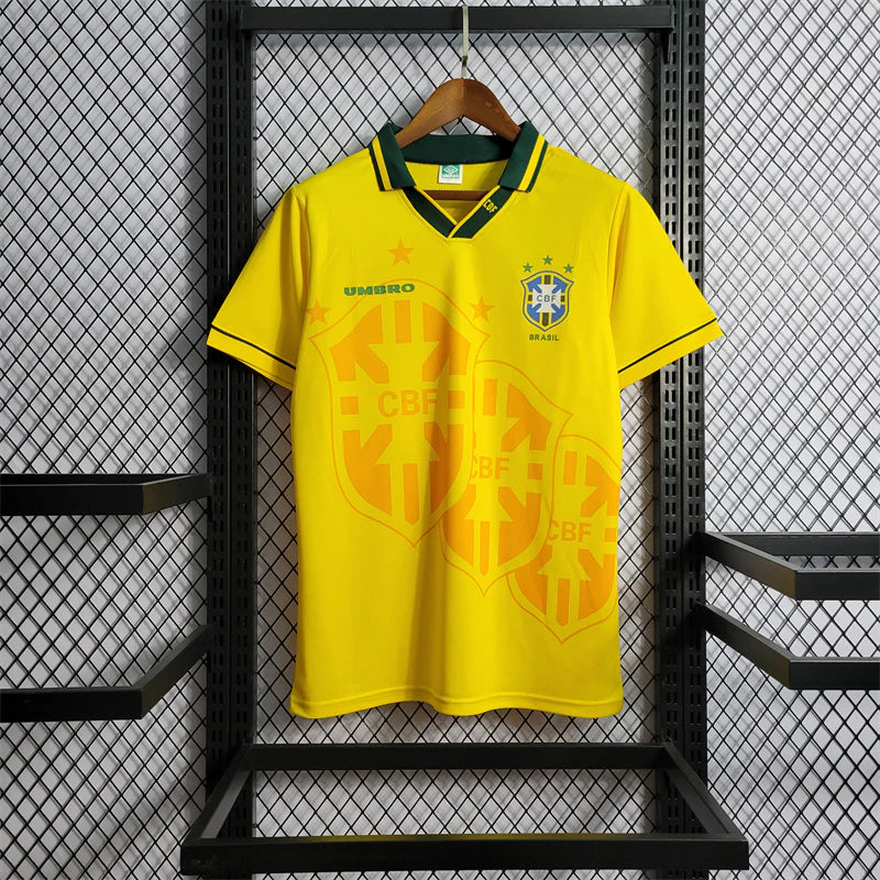 BRAZIL 1994 HOME SHIRT – Retro Soccer
