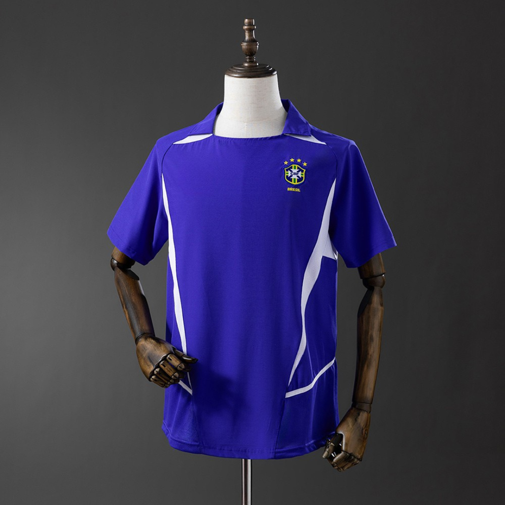 BRAZIL 2002 AWAY SHIRT – Retro Soccer