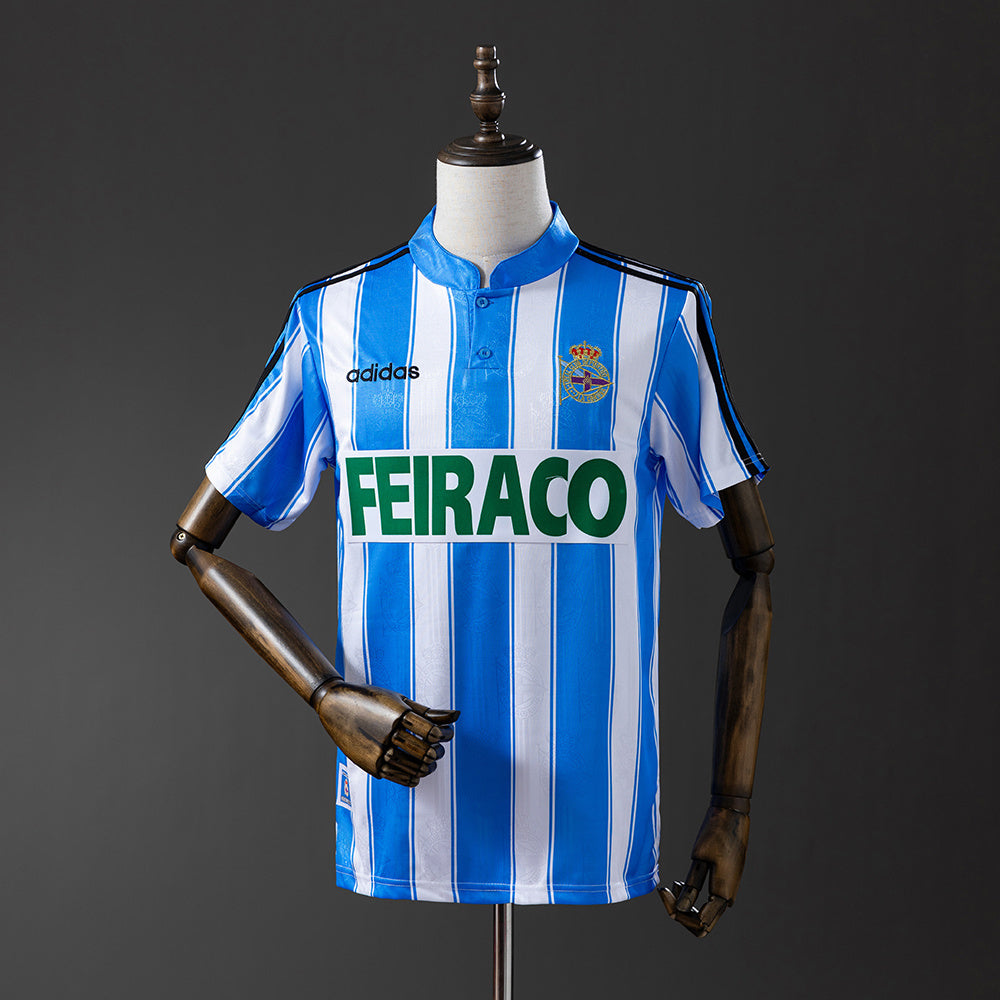 DEPORTIVO LA CORUNA 1997/98 HOME SHIRT – Retro Soccer