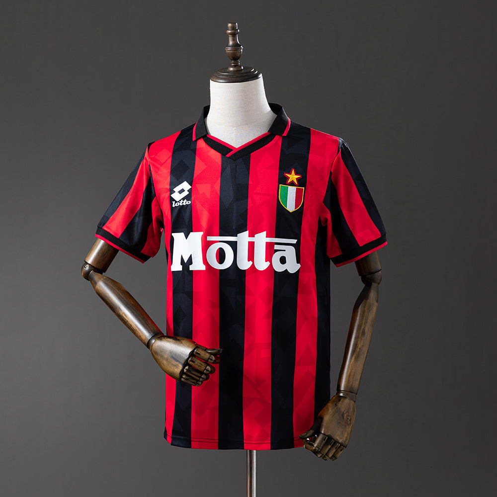 AC MILAN 1993/94 HOME SHIRT – Retro Soccer